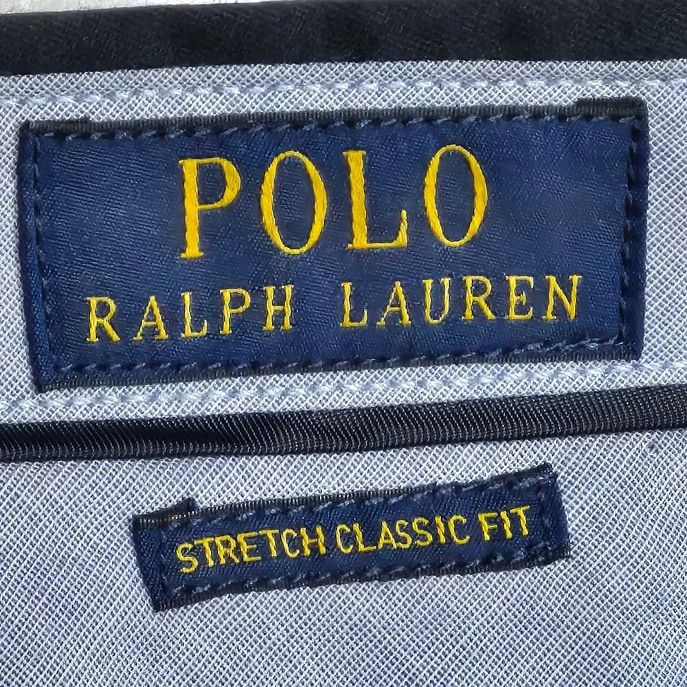 NWT Polo Ralph Lauren Shorts Mens 32 Black Stretch Classic Fit Chino
